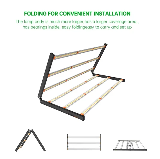 Lâmpada LED para cultivo de 4FT: a solução de iluminação regulável para culti...