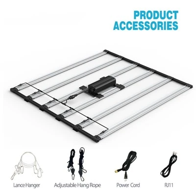 Indoor Detachable LED Grow Light 720W | 6 Detachable Bars King of cost-effectiveness